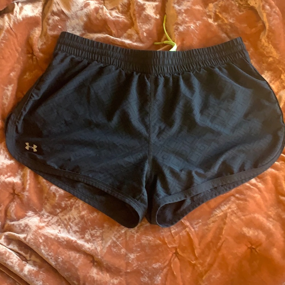 Under Armour Black Athletic Running Shorts